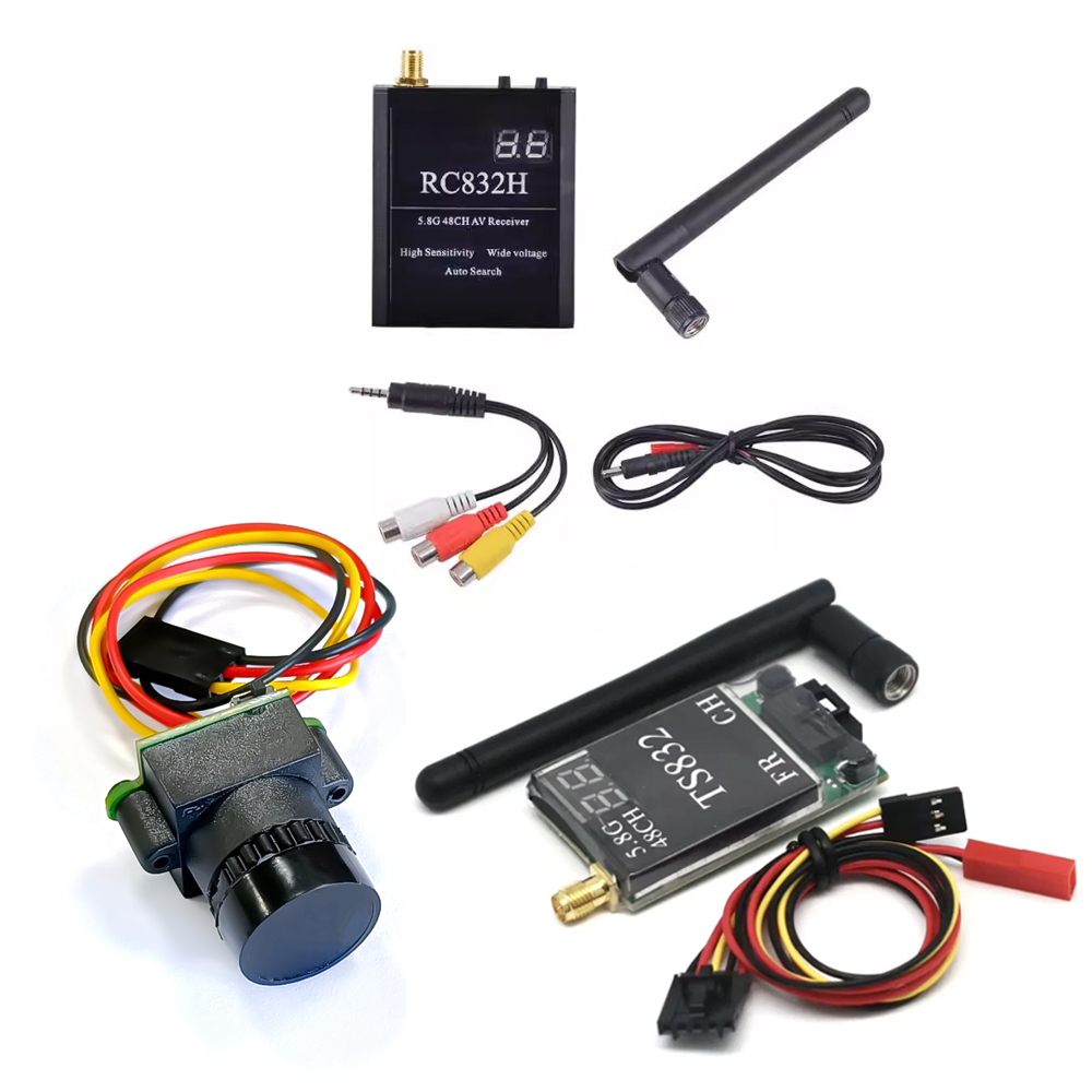 Fpv Drone Antenna - Transmissor sem fio AV, receptor TS832,