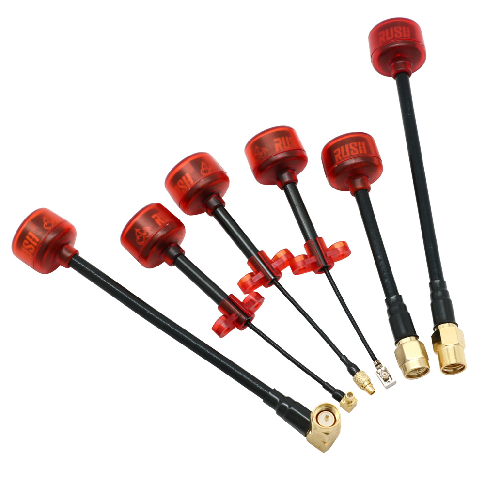 Rush cereja fpv 5.8g antena lh - Fpv Drone Antenna avaliação e preço