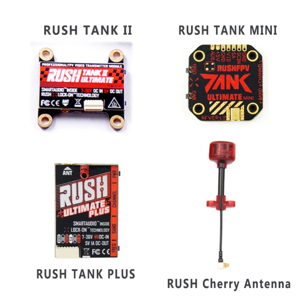 RUSH TANK Ultimate II/Mini/PLU - Fpv Drone Antenna avaliação e preço